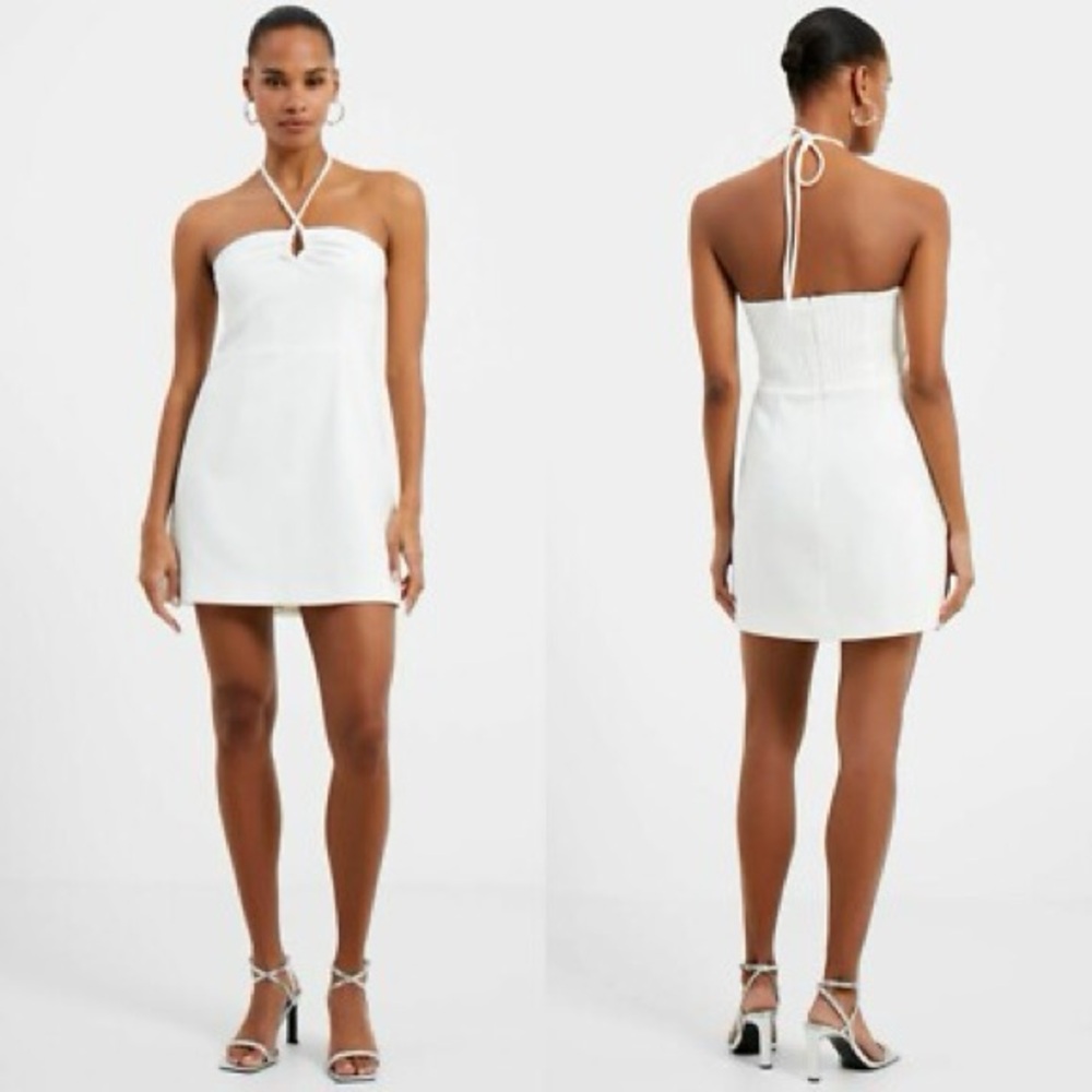 Worn Once French Connection White Backless Dress